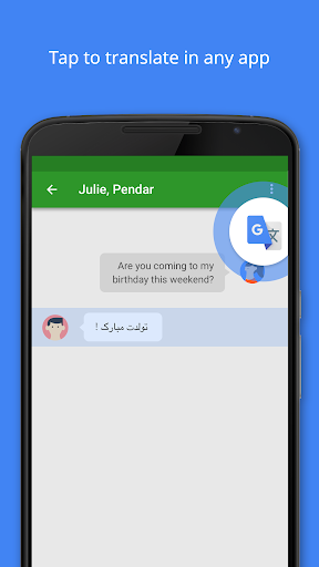 Google Translate Screenshots