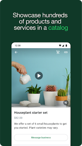 WhatsApp Business Screenshots