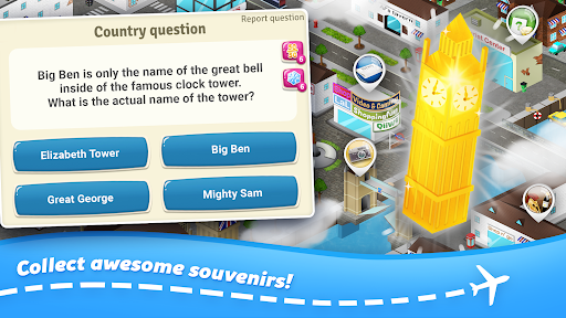 Backpacker™ Travel Quiz Trivia Screenshots