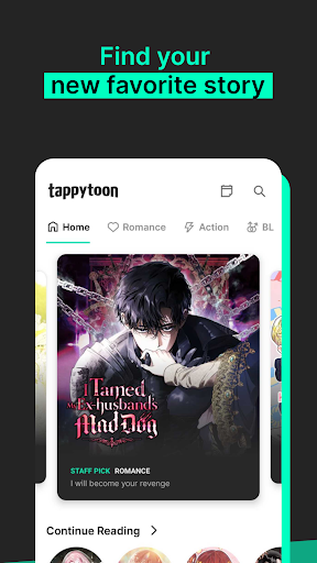 Tappytoon Manhwa & Novels Screenshots