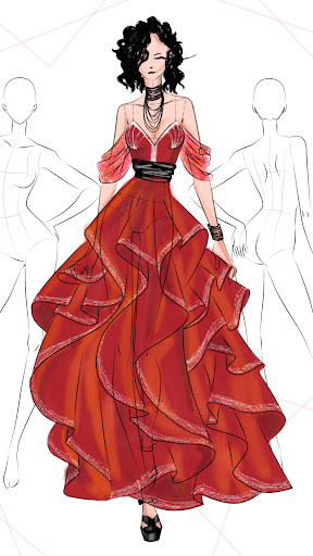Fashion Design Sketches Book Screenshots