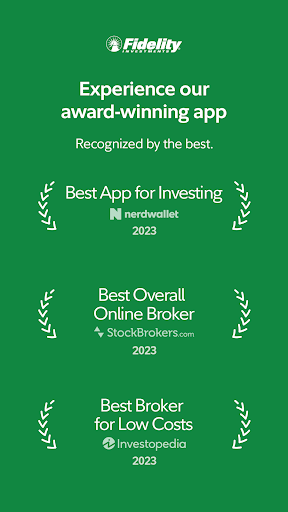 Fidelity Investments Screenshots