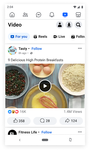 Facebook Lite Screenshots