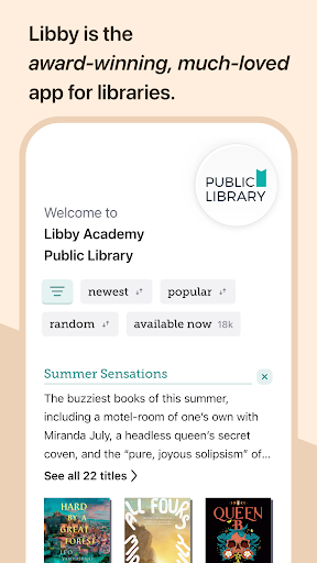 Libby, the Library App Screenshots