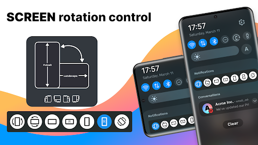 Screen Rotation Control Screenshots