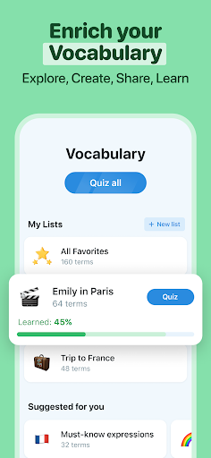 Reverso Translate and Learn Screenshots