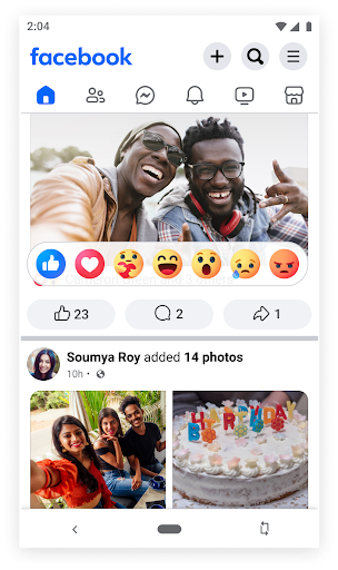 Facebook Lite Screenshots