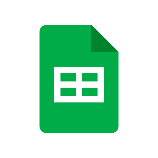 Google Sheets Icon
