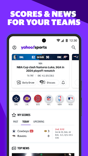 Yahoo Sports: Scores & News Screenshots