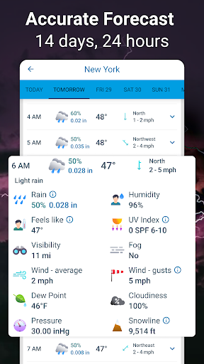 Weather Radar - Meteored News Screenshots