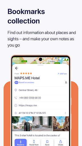 MAPS.ME: Offline maps GPS Nav Screenshots