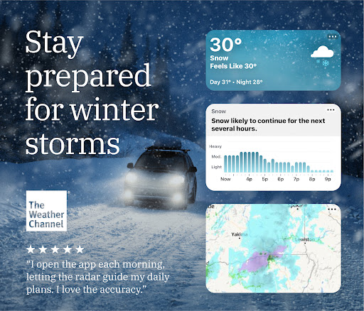 The Weather Channel - Radar Screenshots