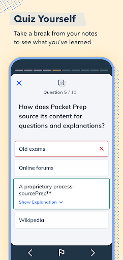 Pocket Prep Medical Screenshots
