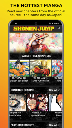 Shonen Jump Manga & Comics Screenshots