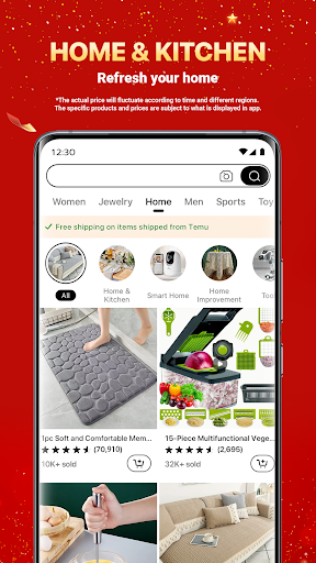 Temu: Shop Like a Billionaire Screenshots