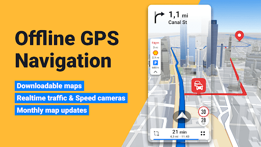 Sygic GPS Navigation & Maps Screenshots