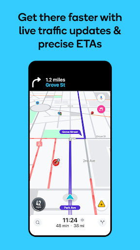 Waze Navigation & Live Traffic Screenshots