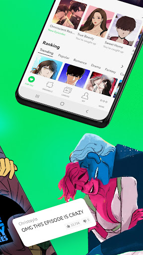 WEBTOON: Manga, Comics, Manhwa Screenshots