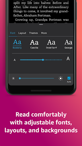 Amazon Kindle Screenshots