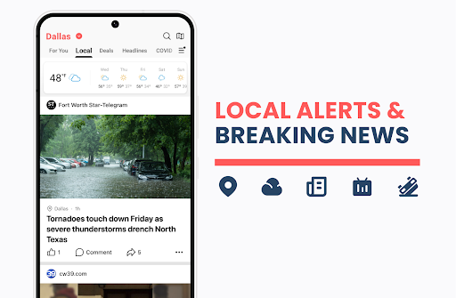 NewsBreak: Local News & Alerts Screenshots