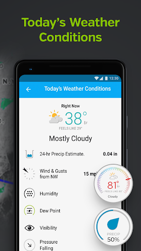 Weather data & microclimate :  Screenshots