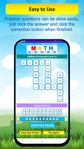 Math Crossword Puzzles Screenshots