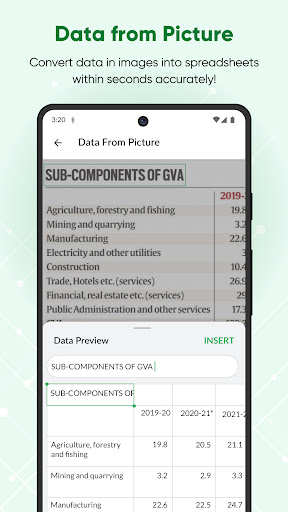 Zoho Sheet - Spreadsheet App Screenshots