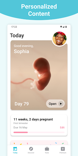 Pregnancy + | Tracker App Screenshots