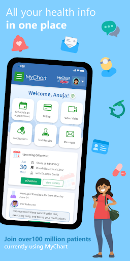 MyChart Screenshots